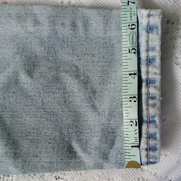 Vintage Versace Couture Jeans Medusa Head High Waist Size 32 44 Light Wash Mom - Picture 8 of 16